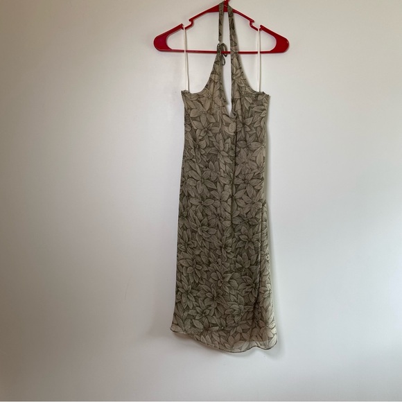 Vintage EQ : IQ Silk Halter Dress - Picture 1 of 8